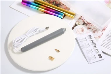 Horúce vyhrievané fóliové pero 2023new Bronzing Pen Foil Hot Printing